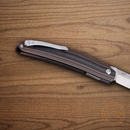 CRKT Ancestor Folding Knife 3.63" D2 Tool Steel Blade Black/Brown G10 Handle