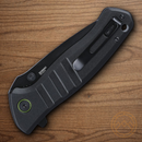 CRKT Dextro Folding Knife 3.13" D2 Tool Steel Blade Black Aluminum Handle