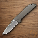 CRKT Drifter Folding Knife 2.88" 8Cr14MoV Steel Blade Gray 2Cr13 Stainless Handle