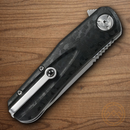 CRKT Mah-Hawk Folding Knife 3.13" D2 Tool Steel Blade Black GRN Handle