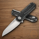 CRKT Mah-Hawk Folding Knife 3.13" D2 Tool Steel Blade Black GRN Handle