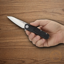 CRKT Mah-Hawk Folding Knife 3.13" D2 Tool Steel Blade Black GRN Handle