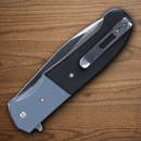 CRKT Ignitor Folding Knife 3.5" 8Cr13MoV Steel Blade Black/Blue G10 Handle