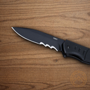 CRKT Ignitor Folding Knife 3.5" 8Cr13MoV Steel Blade Black G10 Handle
