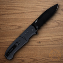 CRKT Ignitor Folding Knife 3.5" 8Cr13MoV Steel Blade Black G10 Handle