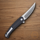CRKT Persian Folding Knife 3.5" D2 Tool Steel Blade Black GRN Handle
