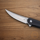 CRKT Persian Folding Knife 3.5" D2 Tool Steel Blade Black GRN Handle