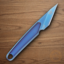 CRKT HangTi Fixed Knife 1.13" Titanium Blade One-piece construction
