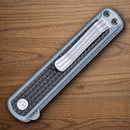 CRKT Pup Folding Knife 2.13" AUS-10A Steel Blade Black/Blue GRN Handle