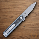 CRKT Pup Folding Knife 2.13" AUS-10A Steel Blade Black/Blue GRN Handle