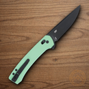 CRKT Q Compact Folding Knife 3" 14C28N Sandvik Steel Blade Mint Green Nylon Handle