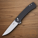 CRKT Q Compact Folding Knife 3" 14C28N Sandvik Steel Blade Black Nylon Handle