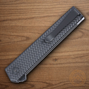 CRKT CEO Folding Knife 2.38" D2 Tool Steel Blade Black Aluminum Handle