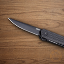 CRKT CEO Folding Knife 2.38" D2 Tool Steel Blade Black Aluminum Handle