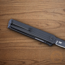 CRKT CEO Folding Knife 2.38" D2 Tool Steel Blade Black Aluminum Handle