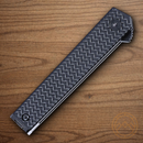 CRKT CEO Folding Knife 2.38" D2 Tool Steel Blade Black Aluminum Handle