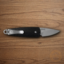 CRKT Dually Folding Knife 1.75" 5Cr15MoV Steel Blade Black GRN Handle
