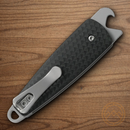 CRKT Dually Folding Knife 1.75" 5Cr15MoV Steel Blade Black GRN Handle