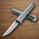 CRKT CEO Folding Knife 2.63" 1.4116 Steel Blade Blue GRN Handle