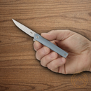 CRKT CEO Folding Knife 2.63" 1.4116 Steel Blade Blue GRN Handle