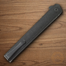 CRKT CEO Folding Knife 3.38" AUS-8 Steel Blade Black GRN Handle