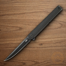 CRKT CEO Folding Knife 3.38" AUS-8 Steel Blade Black GRN Handle