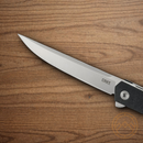 CRKT CEO Folding Knife 3.38" AUS-8 Steel Blade Black GRN Handle