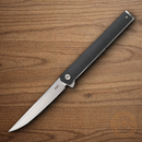 CRKT CEO Folding Knife 3.38" AUS-8 Steel Blade Black GRN Handle