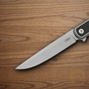 CRKT Seis Folding Knife 3.38" 1.4116 Steel Blade Black GRN Handle