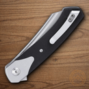 CRKT Viento Folding Knife 3.13" D2 Tool Steel Blade Black G10 Handle