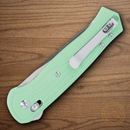 CRKT Sero Crossbar Folding Knife 3" S35VN Steel Blade Mint Green GRN Handle