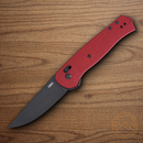 CRKT Sero Crossbar Folding Knife 3" S35VN Steel Blade Red GRN Handle