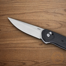 CRKT Sero Crossbar Folding Knife 3" S35VN Steel Blade Black GRN Handle