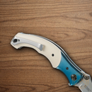 CRKT Ritual Folding Knife 4.38" 12C27 Sandvik Steel Blade Ivory Micarta Handle