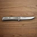 CRKT Crossbones Folding Knife 2.38" AUS-8 Steel Blade Two Tone Aluminum Handle
