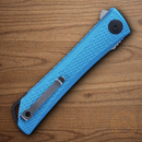 CRKT Kalbi Folding Knife 3" Stainless Steel Blade Blue Aluminum Handle