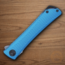 CRKT Kalbi Folding Knife 3" Stainless Steel Blade Blue Aluminum Handle