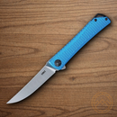 CRKT Kalbi Folding Knife 3" Stainless Steel Blade Blue Aluminum Handle