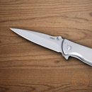 CRKT Slag Folding Knife 3" D2 Tool Steel Blade Bead Blast Stainless Handle
