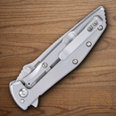 CRKT Slag Folding Knife 3" D2 Tool Steel Blade Bead Blast Stainless Handle