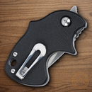 CRKT Orca Folding Knife 1.75" D2 Tool Steel Blade Black GRN Handle