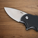 CRKT Orca Folding Knife 1.75" D2 Tool Steel Blade Black GRN Handle