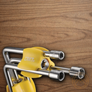 CRKT Twist And Fix Socket Yellow  SAE & Metric Sockets Low-Profile Frame 5.88"