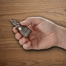 CRKT 6-Bit Driver Tool Silver Easily Fits Hand Magnet Secures Driver Bit 3.25"