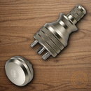 CRKT 6-Bit Driver Tool Silver Easily Fits Hand Magnet Secures Driver Bit 3.25"