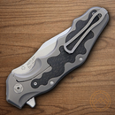 CRKT Ken Onion Motley Folding knife 3.88" Sleipner Tool Steel Blade Matte Titanium Handle