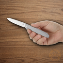 CRKT Facet Folding knife 3.38" D2 Tool Steel Blade Satin Stainless Handle