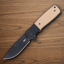 CRKT Homefront Folding knife 3" S35VN Steel Blade Tan G10 Handle
