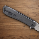 CRKT Slacker Folding knife 3.25" 1.4116 Steel Blade Black Aluminum Handle