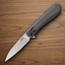 CRKT Slacker Folding knife 3.25" 1.4116 Steel Blade Black Aluminum Handle